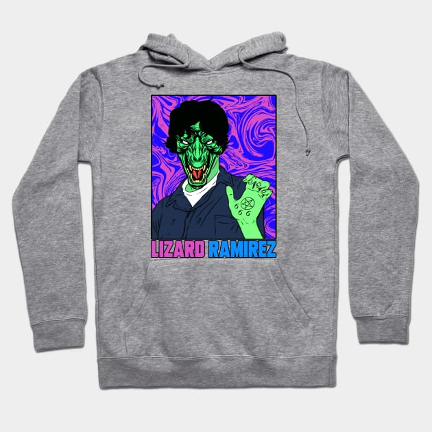 LIZARD RAMIREZ Hoodie by theanomalius_merch